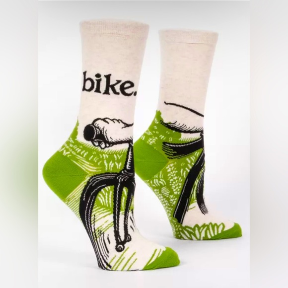 Blue Q Accessories - NWT Blue Q Women’s bike path crew socks.